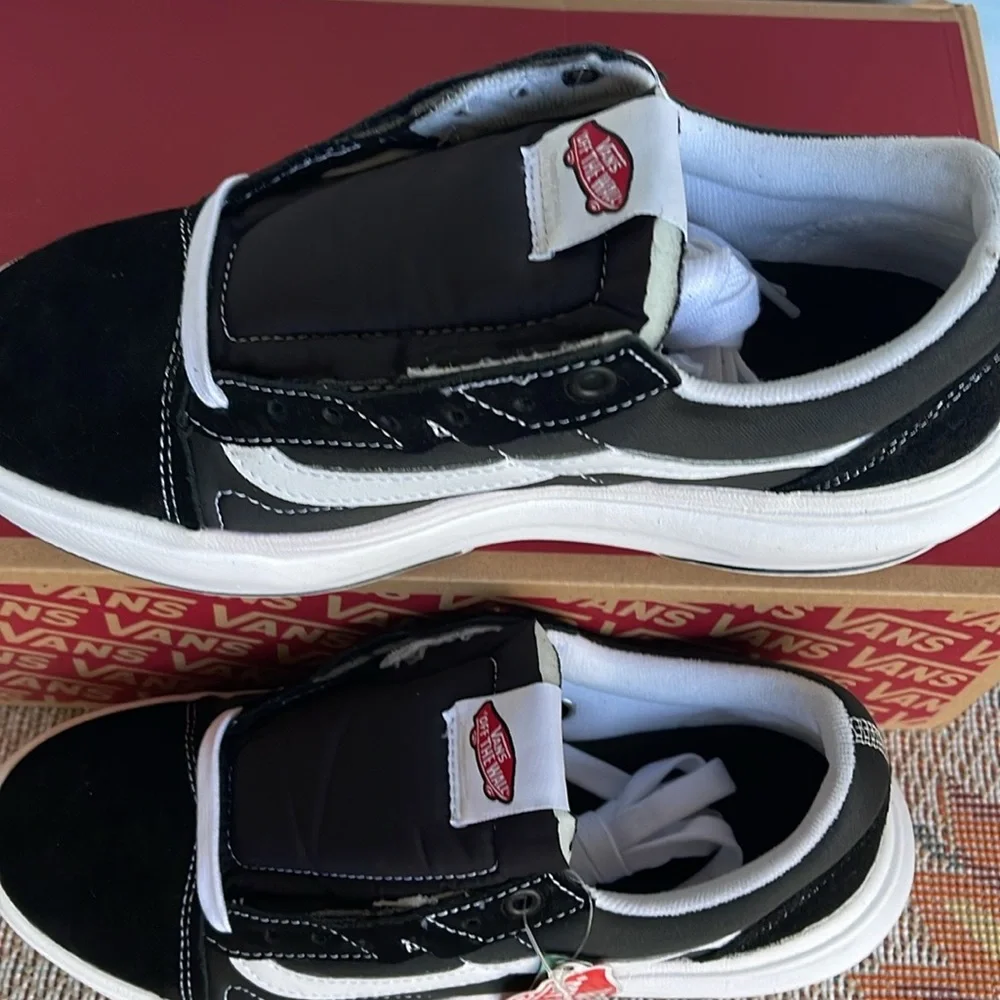 Vans WMNS Oid Skool Over Black/White VN0A7Q5EBA2 Sneakers Platforms